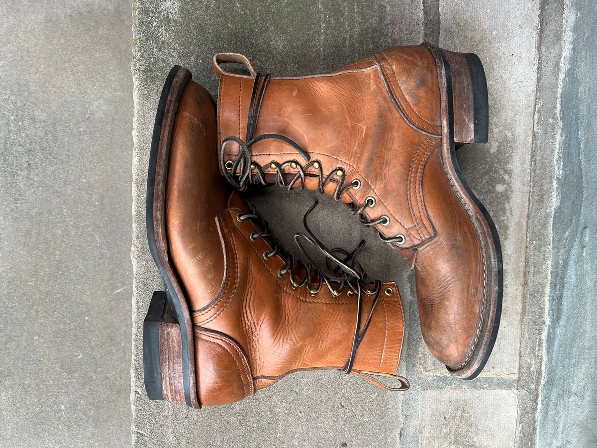 Photo by mrpizzaface on March 27, 2026 of the Nicks Ranger in Horween Light Natural Dublin.