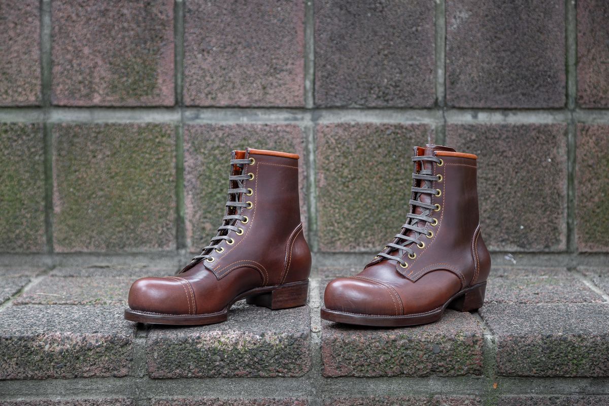 Photo by JorgeGuadarrama on October 7, 2025 of the Jorge Guadarrama Heritage Mx in Horween Timber Chromexcel.
