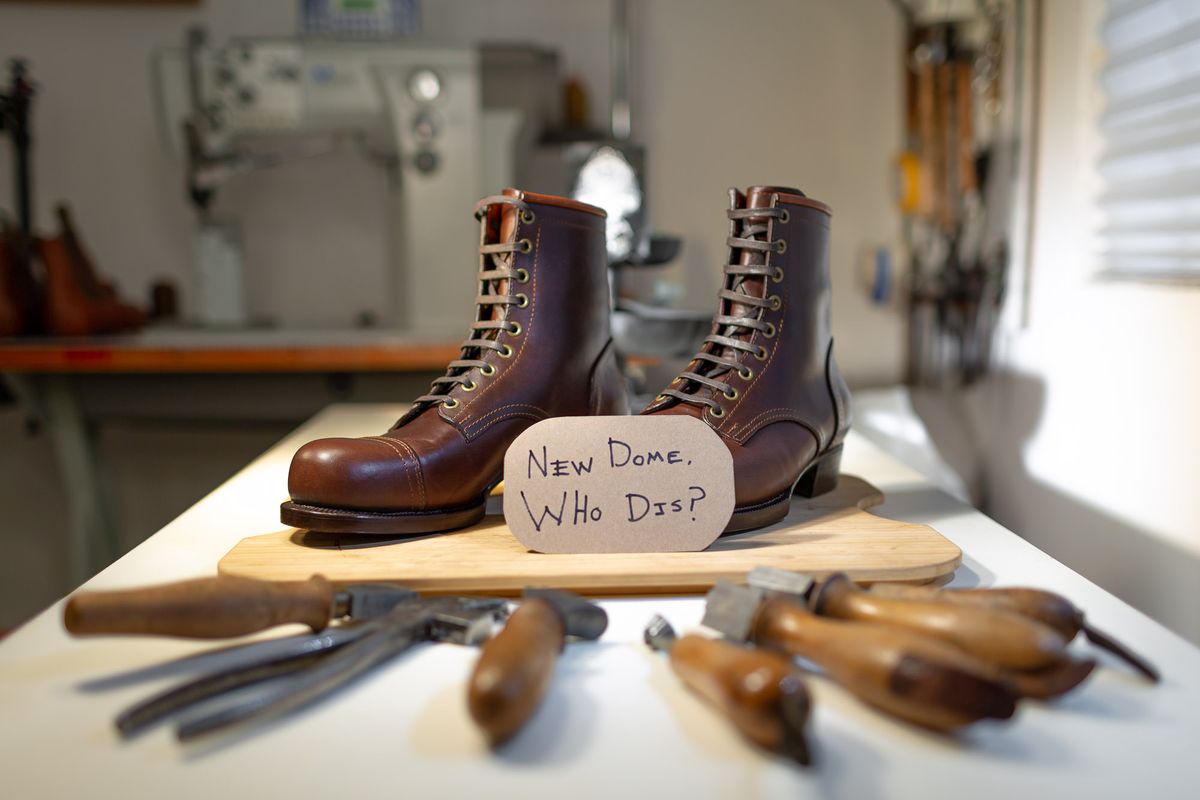 Photo by JorgeGuadarrama on October 7, 2025 of the Jorge Guadarrama Heritage Mx in Horween Timber Chromexcel.