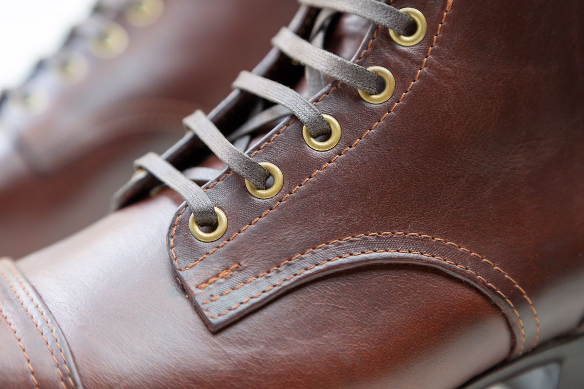 Photo by JorgeGuadarrama on October 7, 2025 of the Jorge Guadarrama Heritage Mx in Horween Timber Chromexcel.