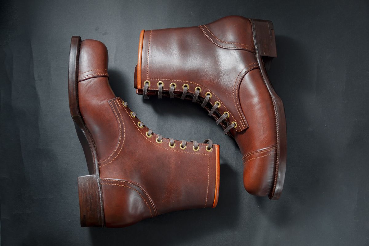 Photo by JorgeGuadarrama on October 5, 2025 of the Jorge Guadarrama Heritage Mx in Horween Timber Chromexcel.