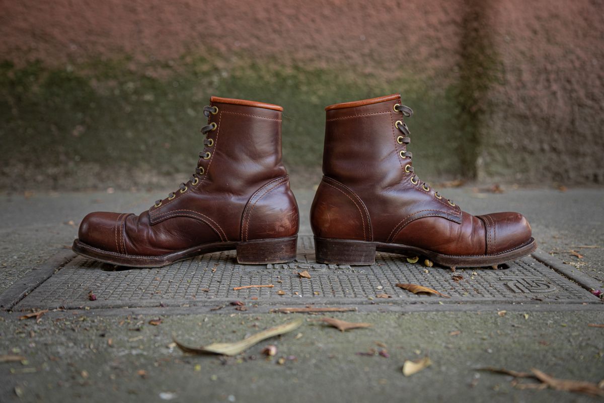 Photo by JorgeGuadarrama on December 6, 2025 of the Jorge Guadarrama Heritage Mx in Horween Timber Chromexcel.