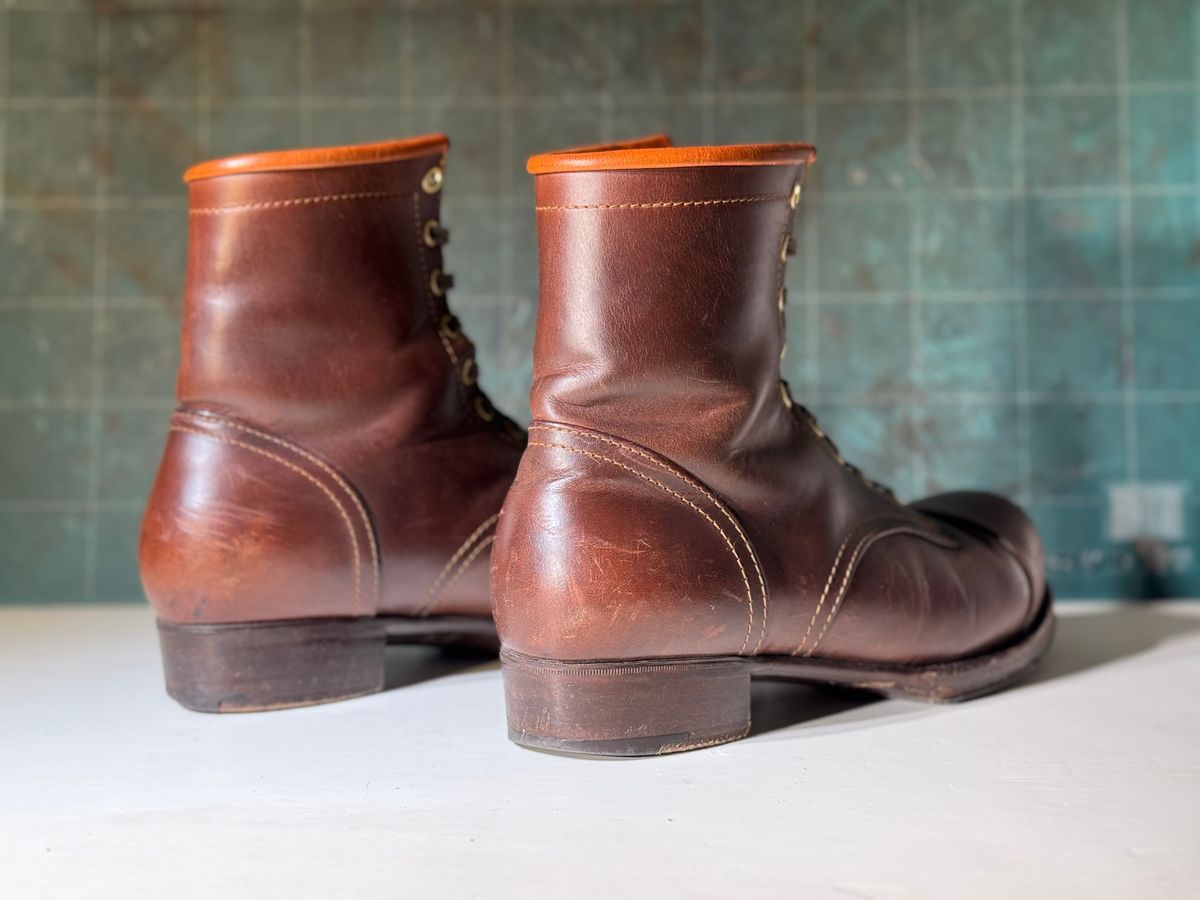 Photo by JorgeGuadarrama on January 6, 2026 of the Jorge Guadarrama Heritage Mx in Horween Timber Chromexcel.