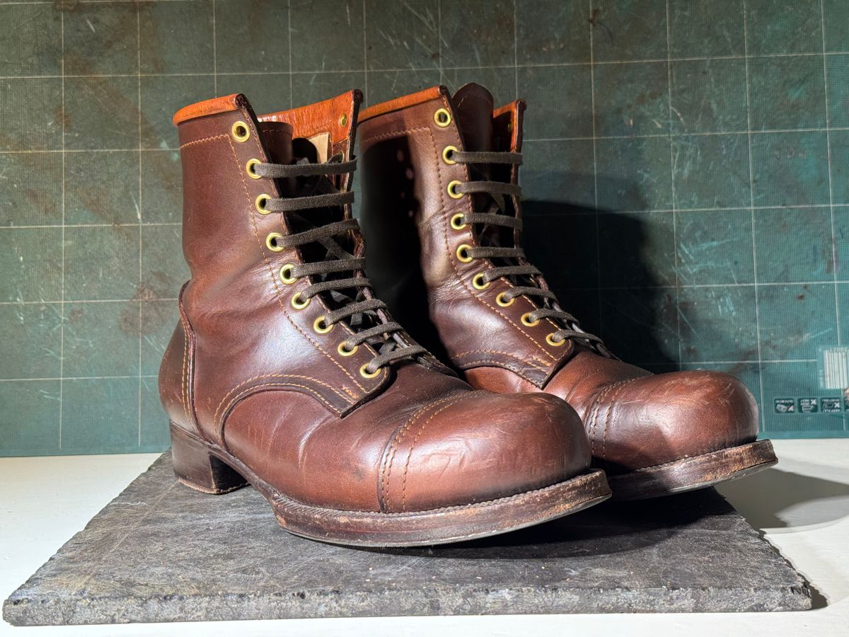 Photo by JorgeGuadarrama on January 6, 2026 of the Jorge Guadarrama Heritage Mx in Horween Timber Chromexcel.