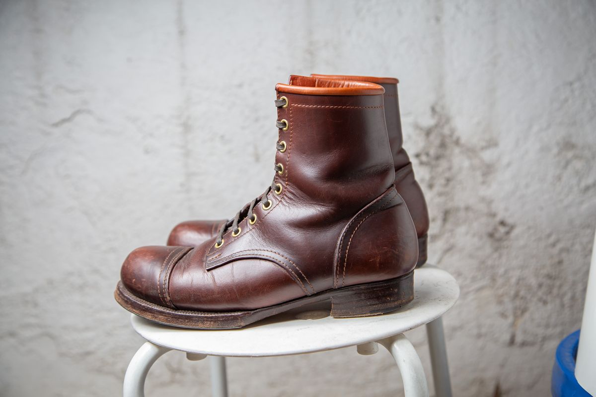 Photo by JorgeGuadarrama on April 6, 2026 of the Jorge Guadarrama Heritage Mx in Horween Timber Chromexcel.
