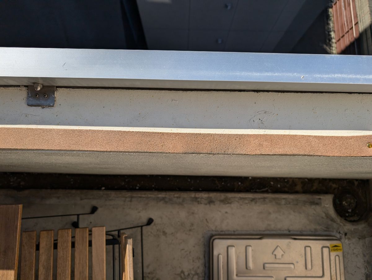 Photo by Octopodia on November 3, 2025 of the Treetop Goods Belt in Horween Natural Chromexcel Roughout.