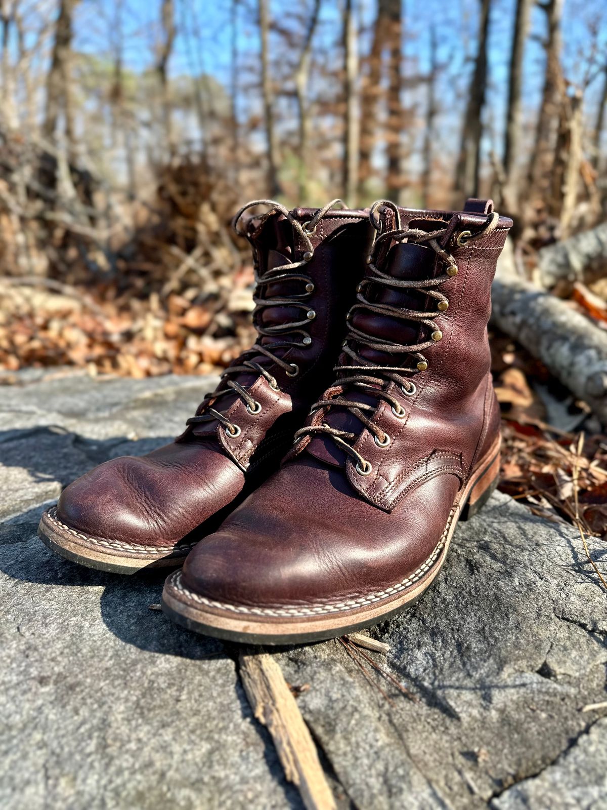 Photo by RUNNOFT on January 4, 2026 of the Nicks Nicks X Parkhurst V3 in Horween Cypress 8.