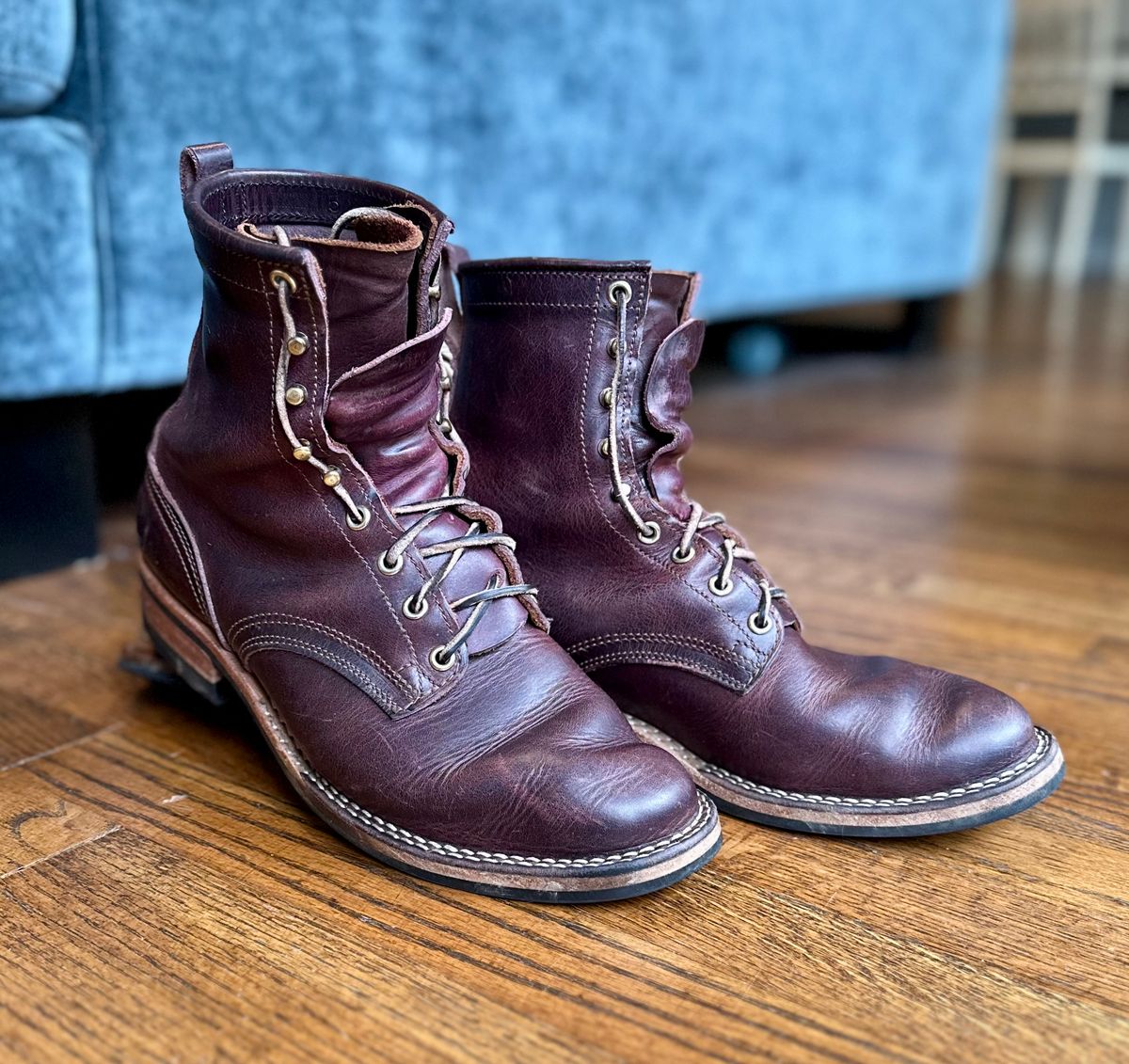 Photo by RUNNOFT on January 22, 2026 of the Nicks Nicks X Parkhurst V3 in Horween Cypress 8.