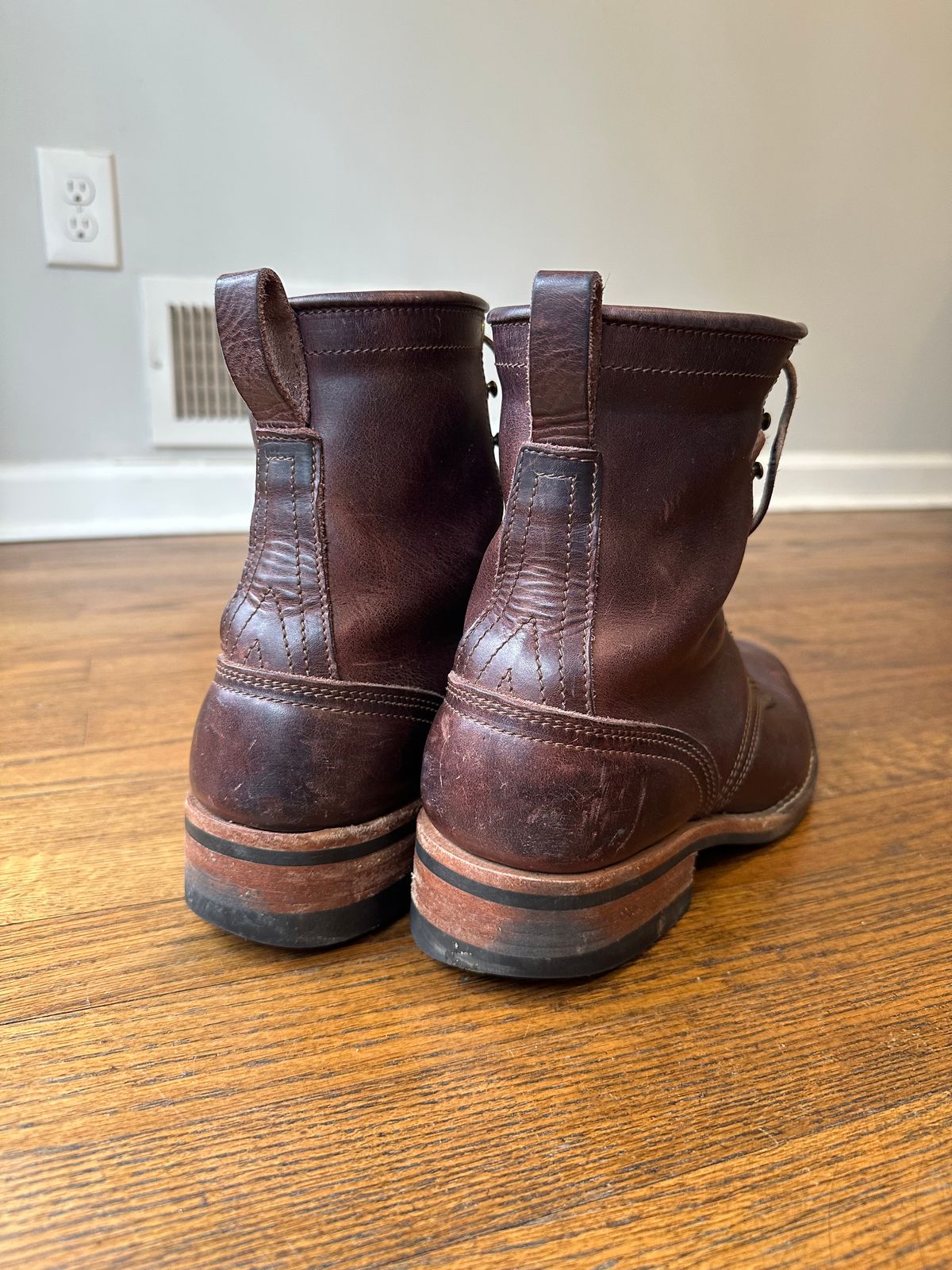 Photo by RUNNOFT on January 22, 2026 of the Nicks Nicks X Parkhurst V3 in Horween Cypress 8.