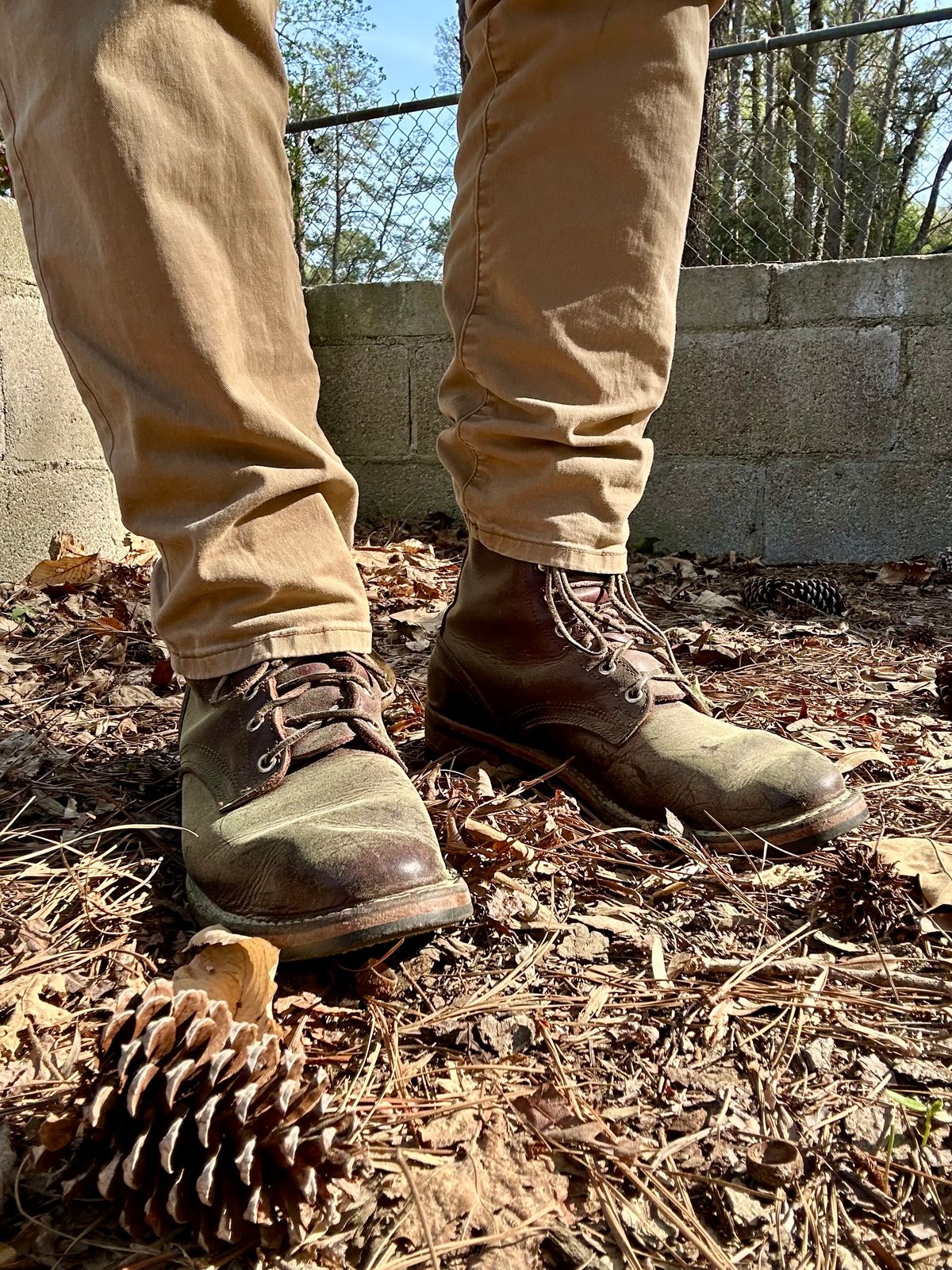 Photo by RUNNOFT on March 25, 2026 of the Nicks Nicks X Parkhurst V3 in Horween Cypress 8.