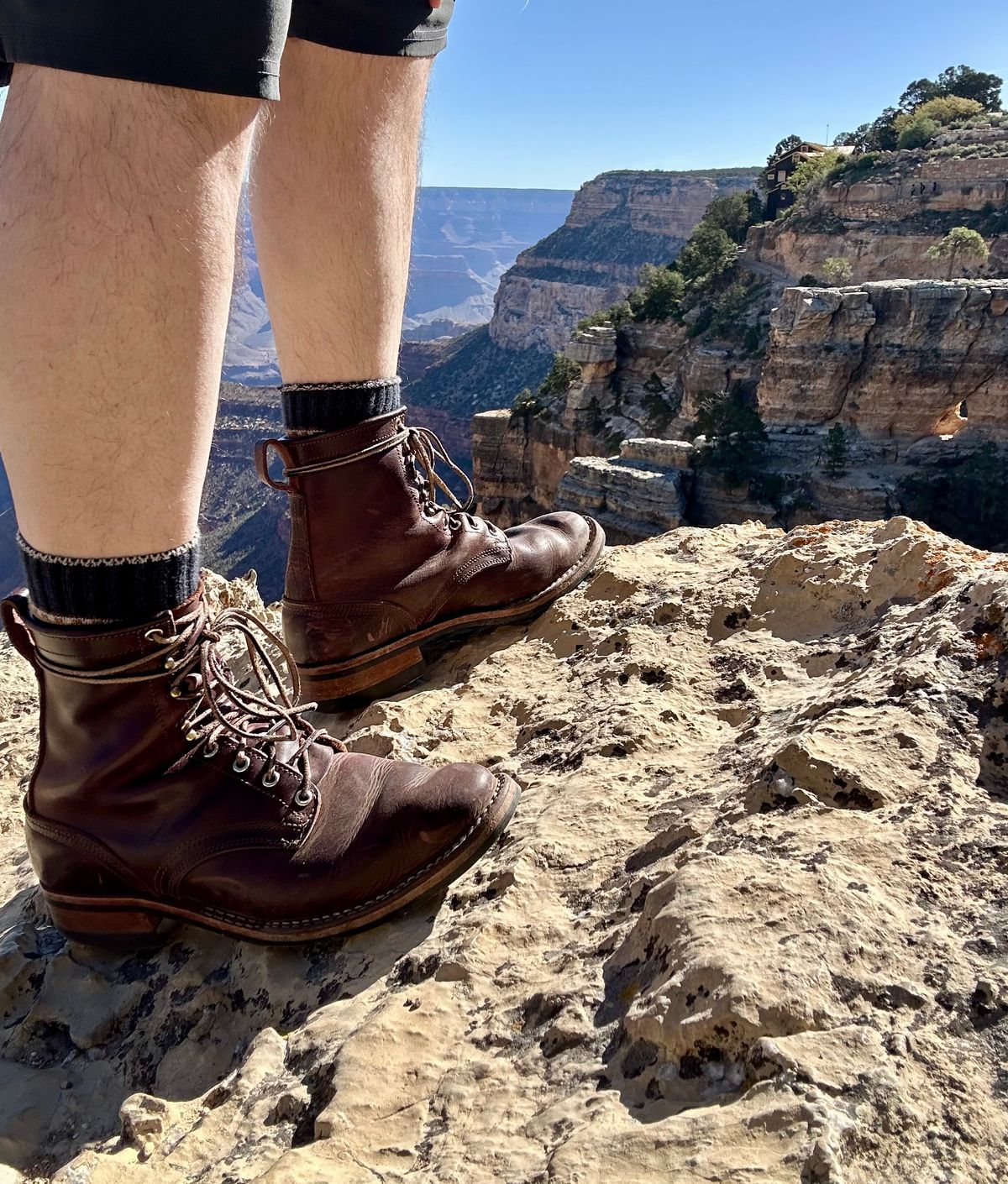 Photo by RUNNOFT on April 8, 2026 of the Nicks Nicks X Parkhurst V3 in Horween Cypress 8.