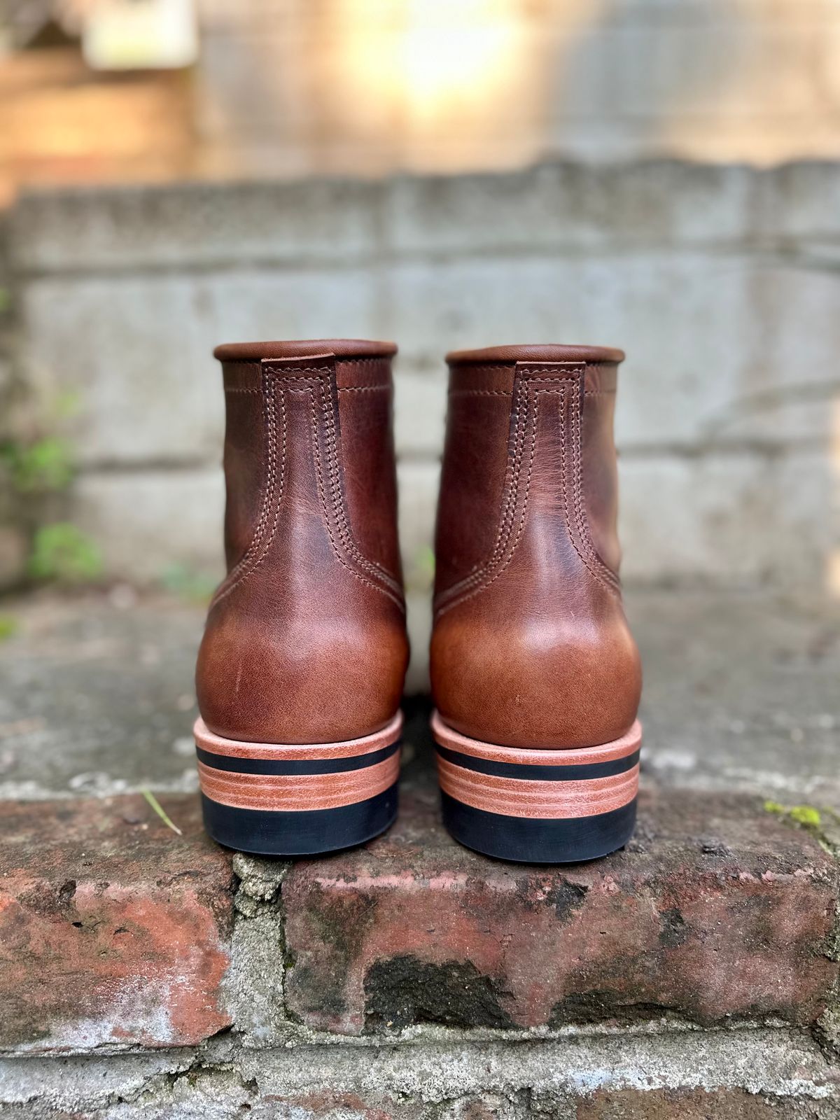 Photo by RUNNOFT on June 11, 2026 of the Nicks Lace Up Heritage in Italian Brown Cypress.