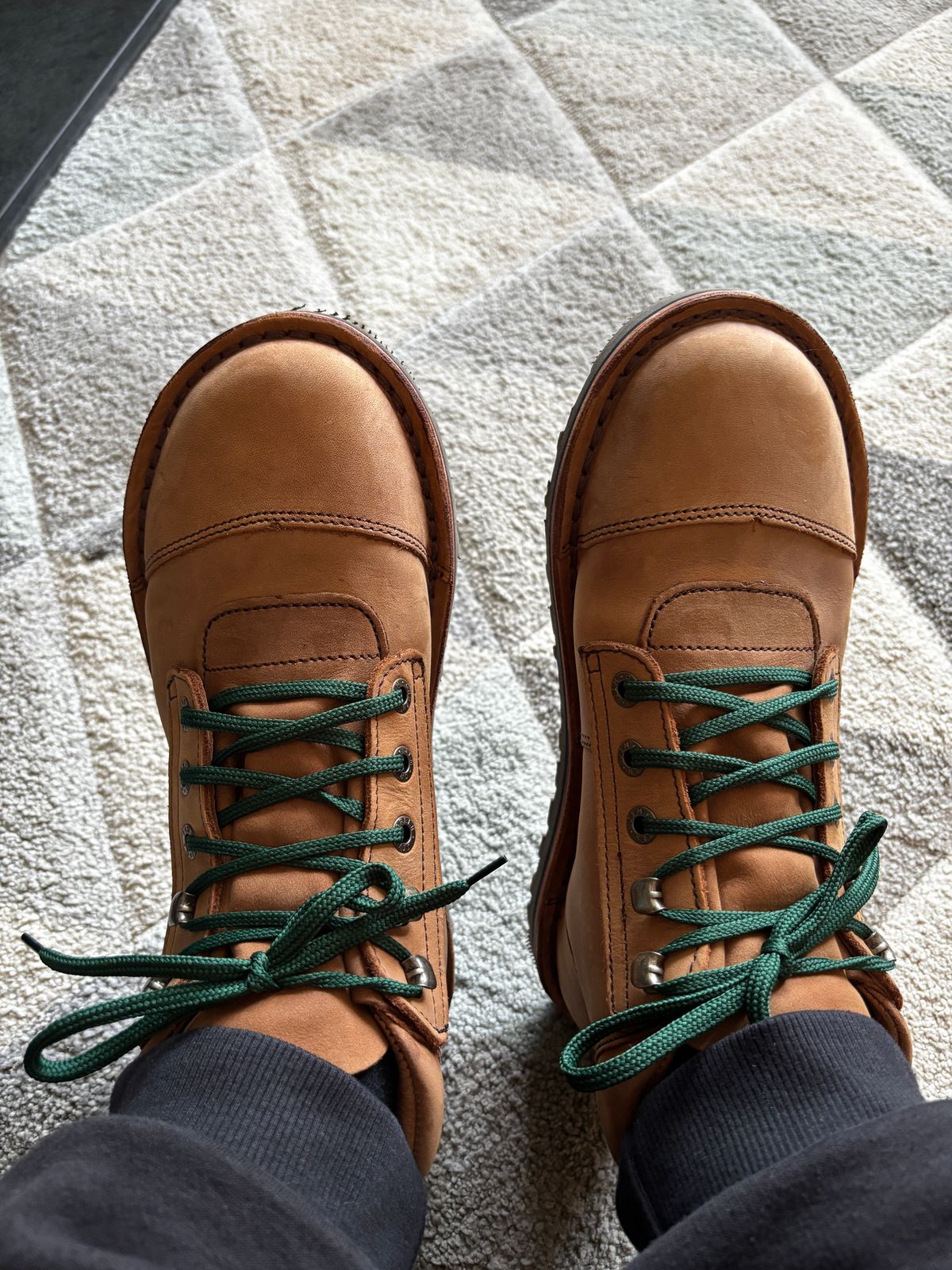 Photo by Martin122 on April 8, 2025 of the Jim Green African Ranger Barefoot Boot in Fudge Crazy Horse.