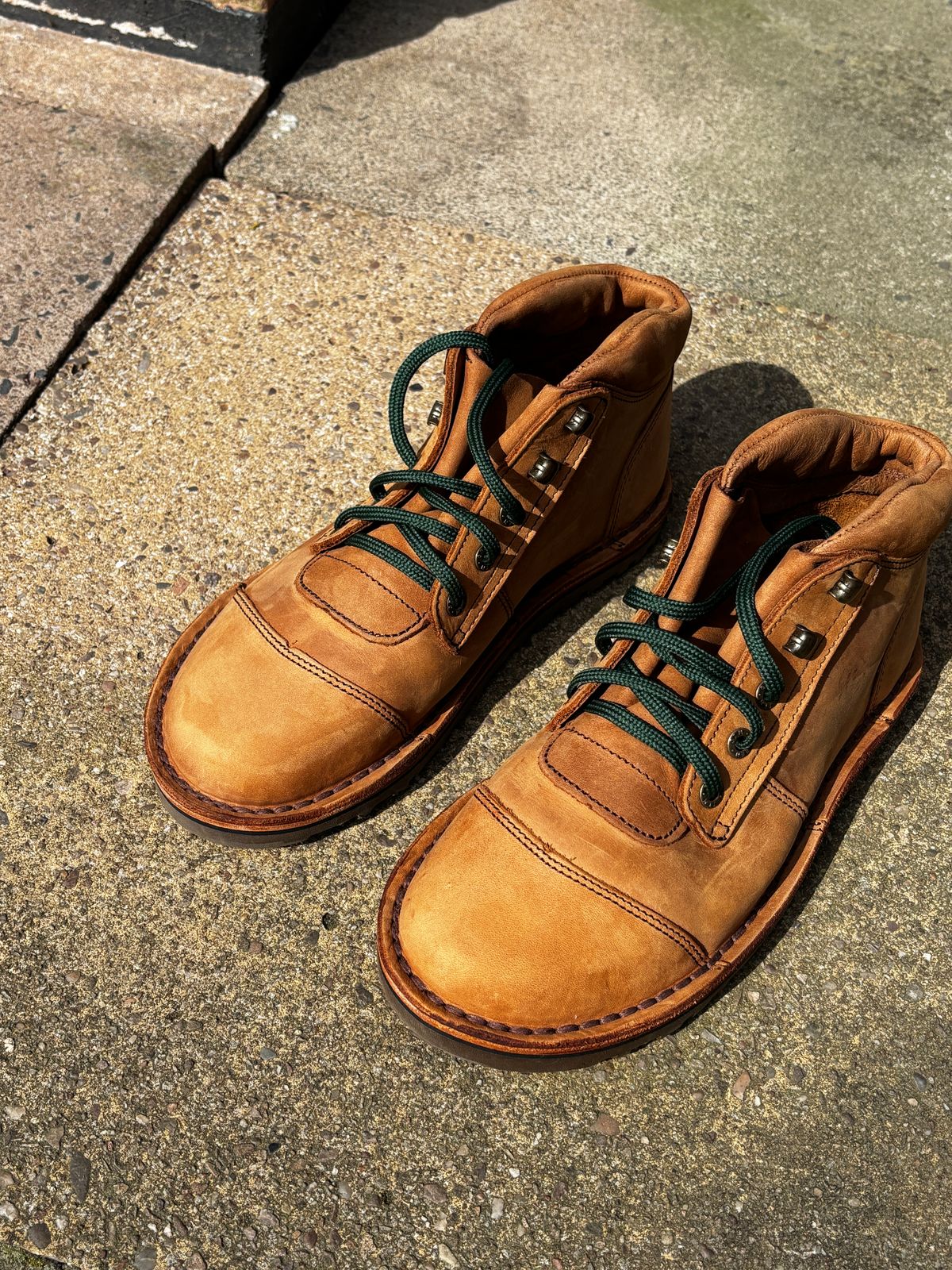 Photo by Martin122 on April 8, 2025 of the Jim Green African Ranger Barefoot Boot in Fudge Crazy Horse.