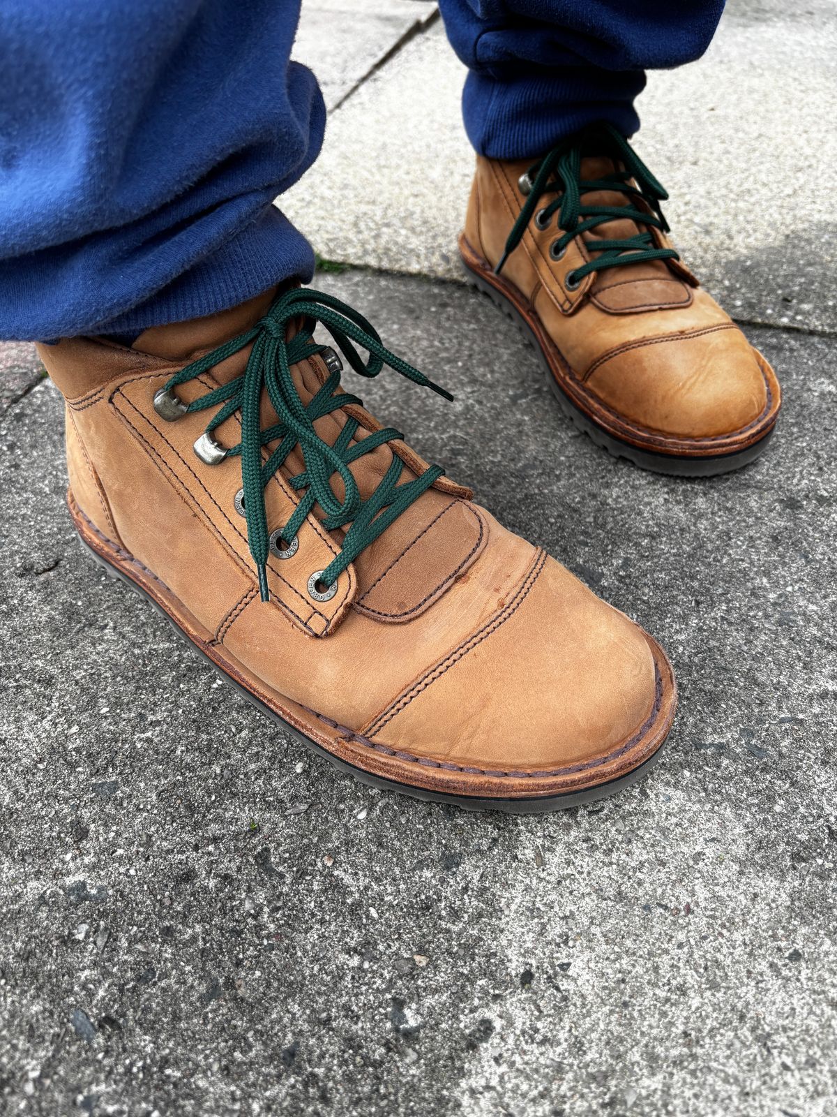 Photo by Martin122 on April 24, 2025 of the Jim Green African Ranger Barefoot Boot in Fudge Crazy Horse.
