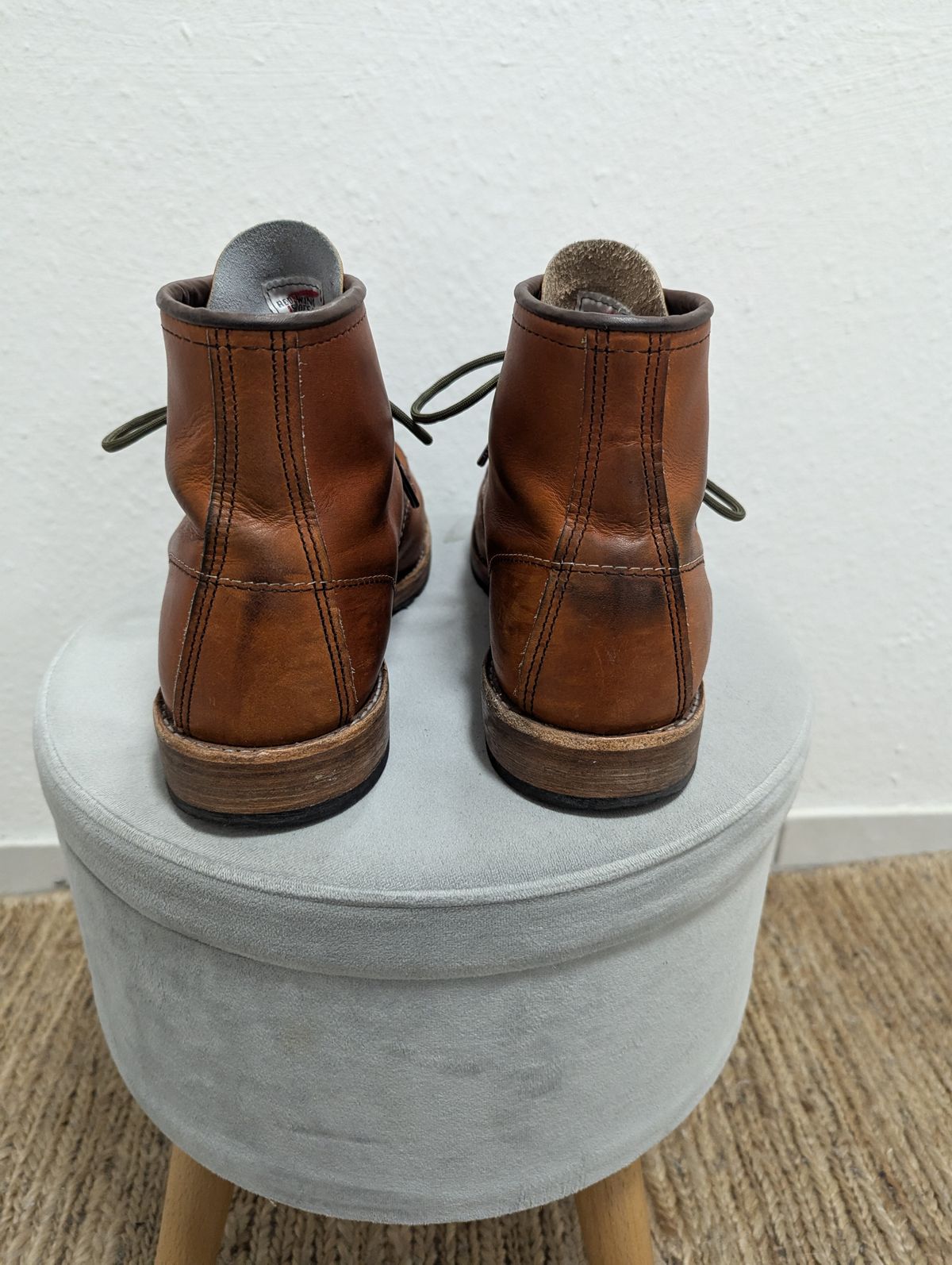 Photo by free_the_fades on November 1, 2024 of the Red Wing 6-Inch Classic Moc in S.B. Foot Oro Legacy.