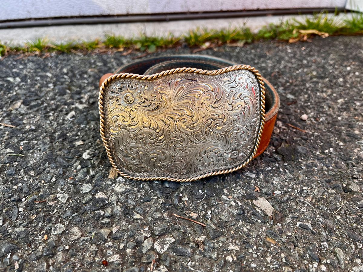 Photo by shredwin.206 on March 1, 2026 of the Nicks Heritage Belt in Wickett & Craig Tan English Bridle.