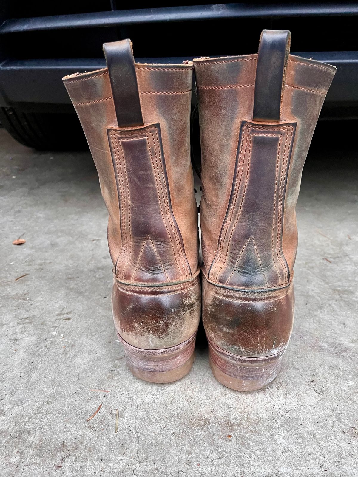 Photo by shredwin.206 on January 3, 2026 of the Nicks Builder Pro/Packer in Seidel WeatherShield Brown.