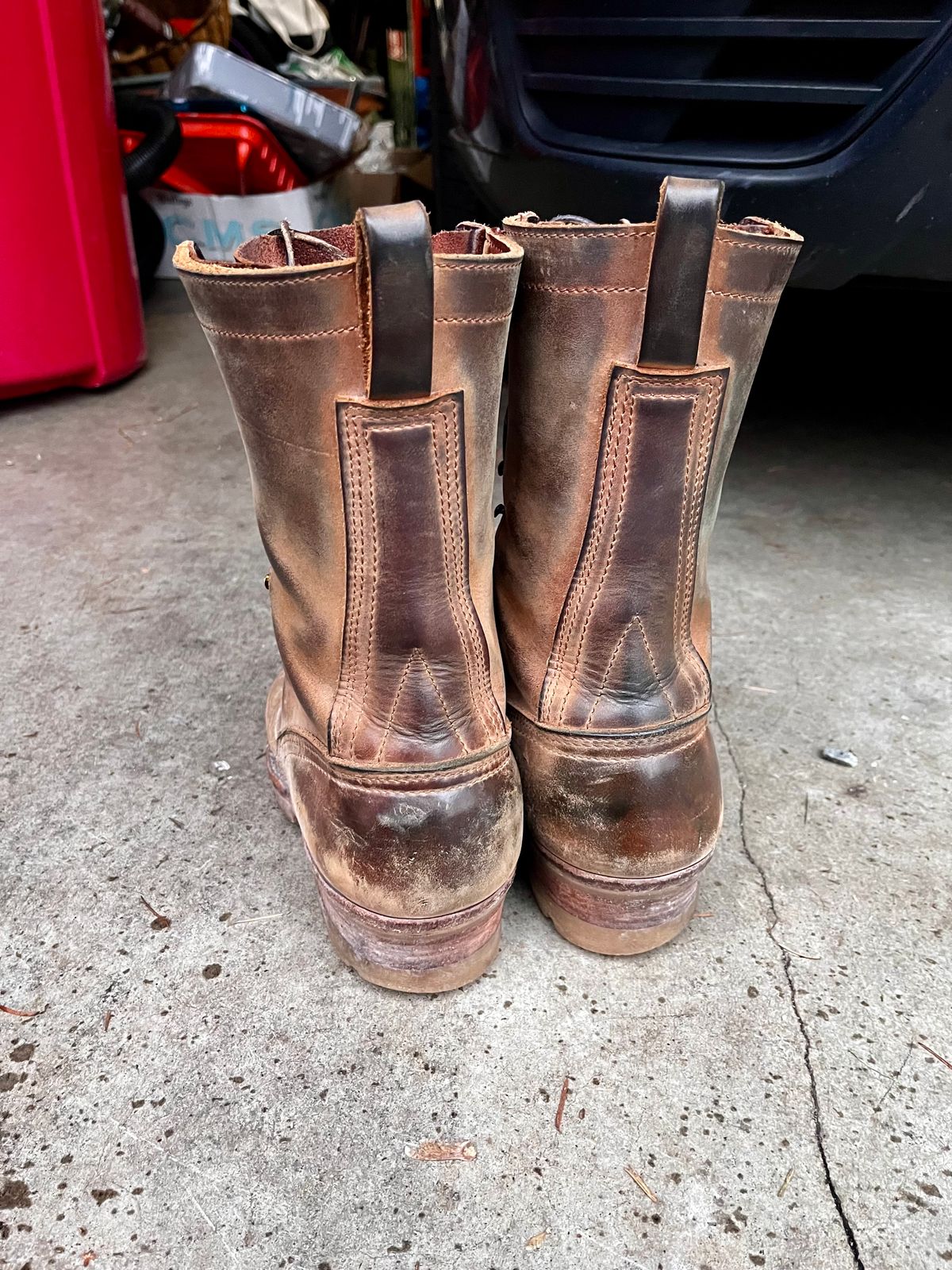 Photo by shredwin.206 on February 1, 2026 of the Nicks Builder Pro/Packer in Seidel WeatherShield Brown.