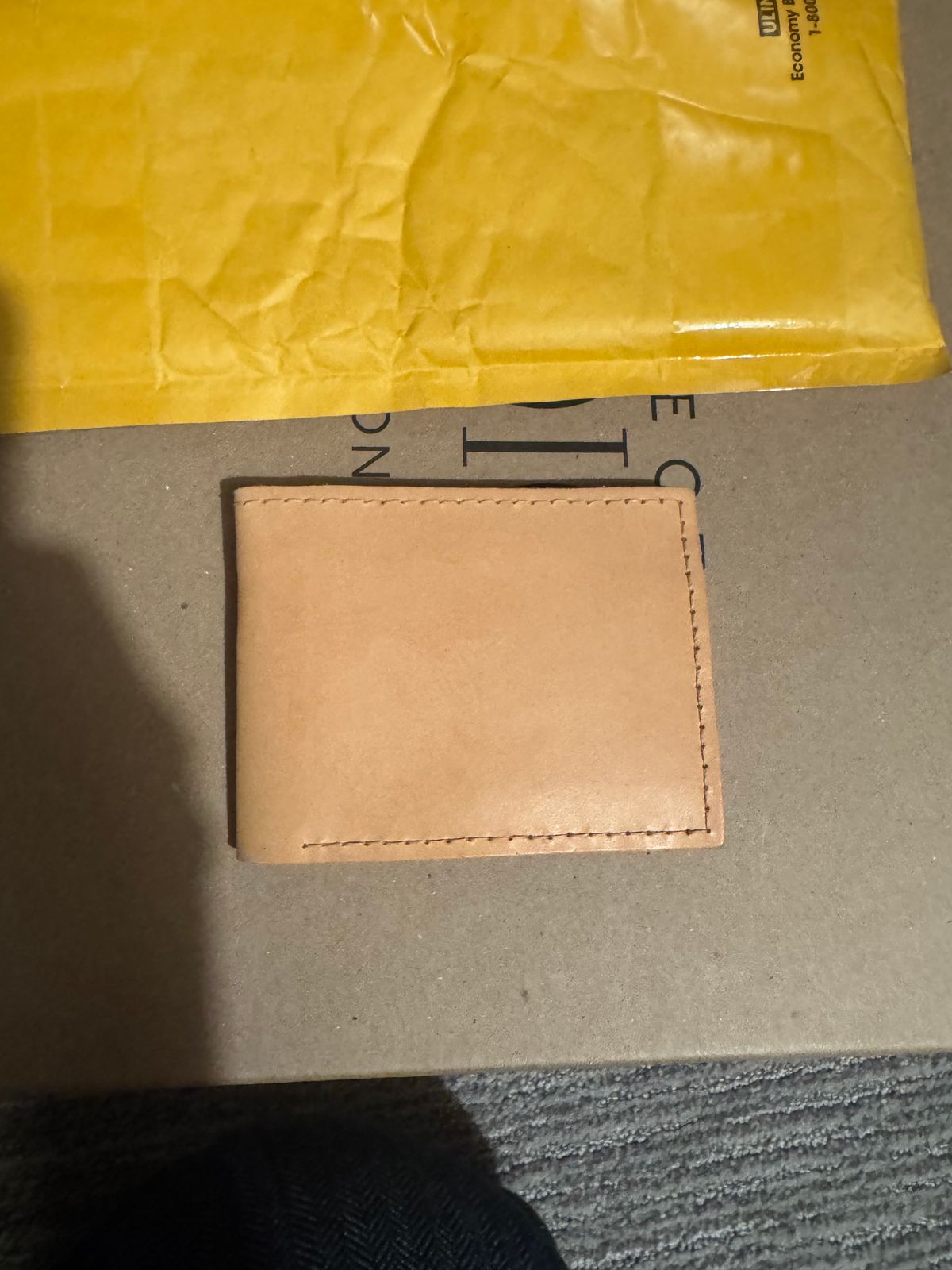 Photo by halfbreed666 on October 1, 2025 of the Self-Made Wallet in Unknown Leather.