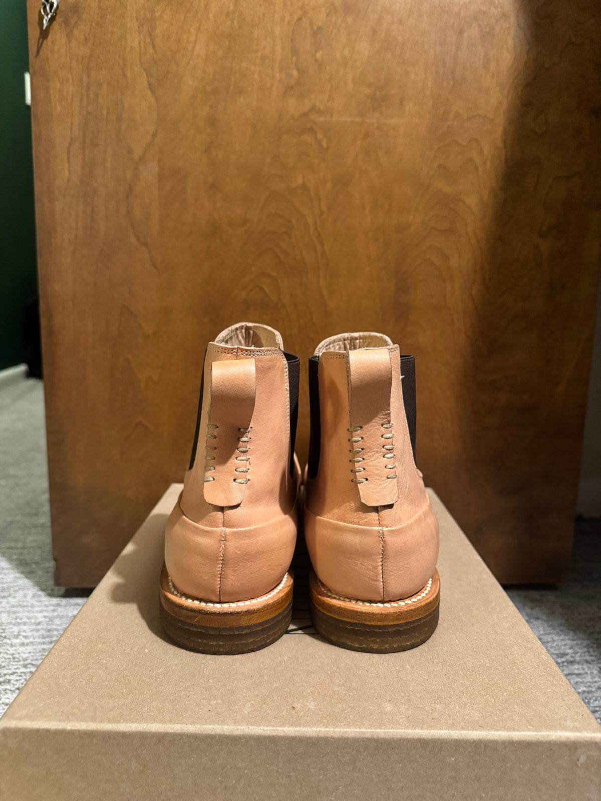 Photo by halfbreed666 on October 1, 2025 of the Project Pandion PE 1.2 in Unknown Natural Veg Tan.