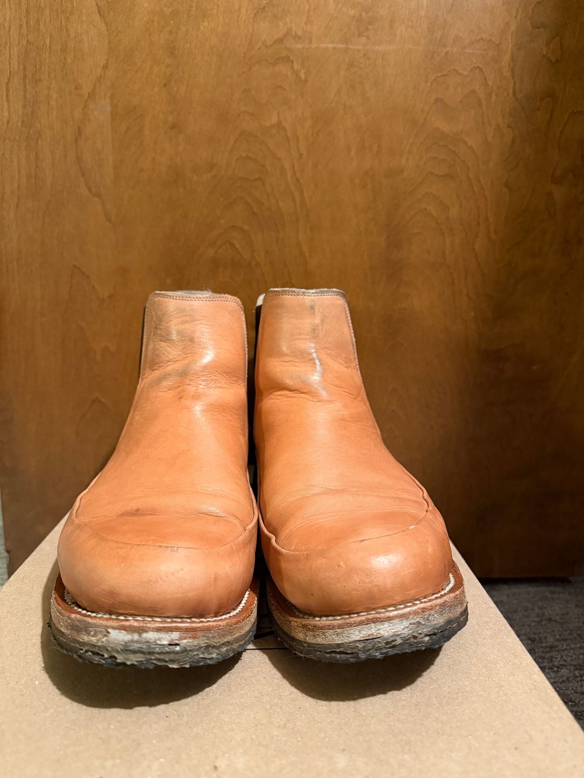 Photo by halfbreed666 on November 2, 2025 of the Project Pandion PE 1.2 in Unknown Natural Veg Tan.