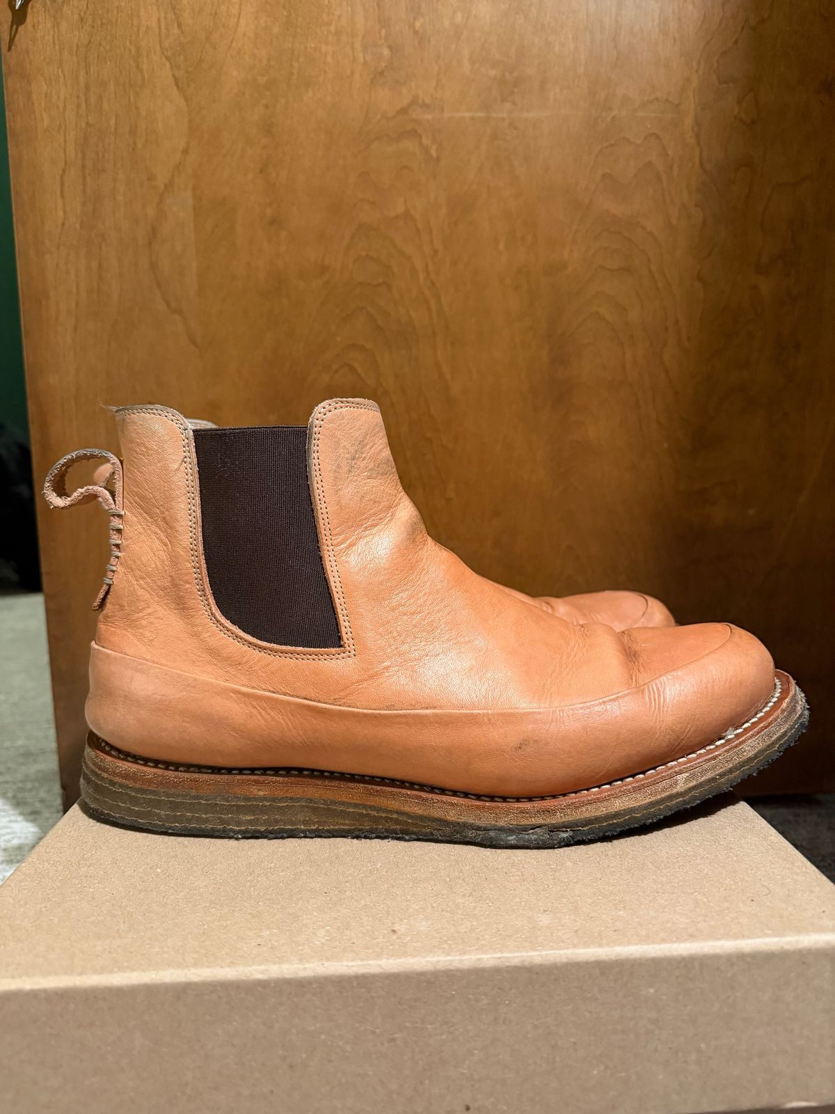 Photo by halfbreed666 on November 2, 2025 of the Project Pandion PE 1.2 in Unknown Natural Veg Tan.