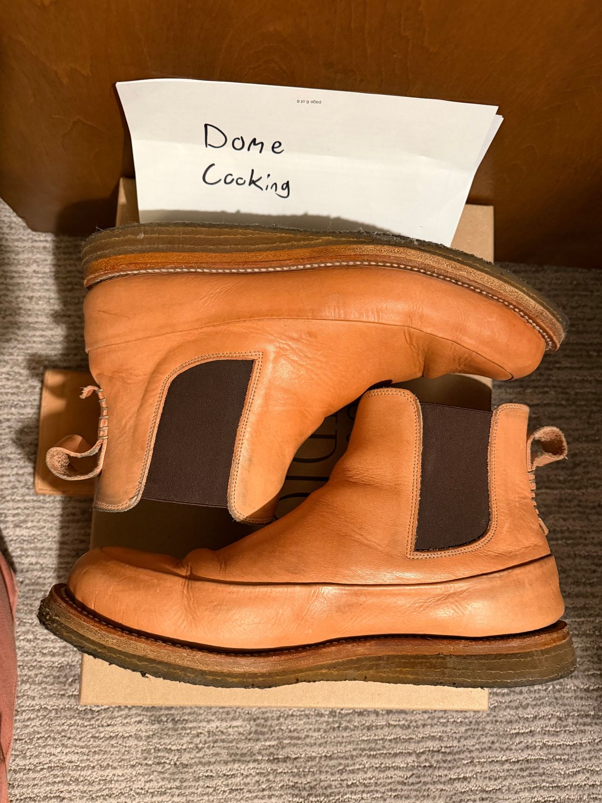 Photo by halfbreed666 on November 2, 2025 of the Project Pandion PE 1.2 in Unknown Natural Veg Tan.