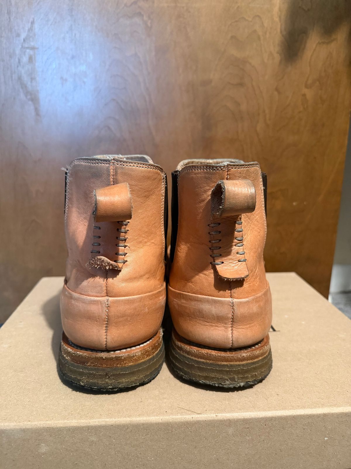 Photo by halfbreed666 on December 1, 2025 of the Project Pandion PE 1.2 in Unknown Natural Veg Tan.