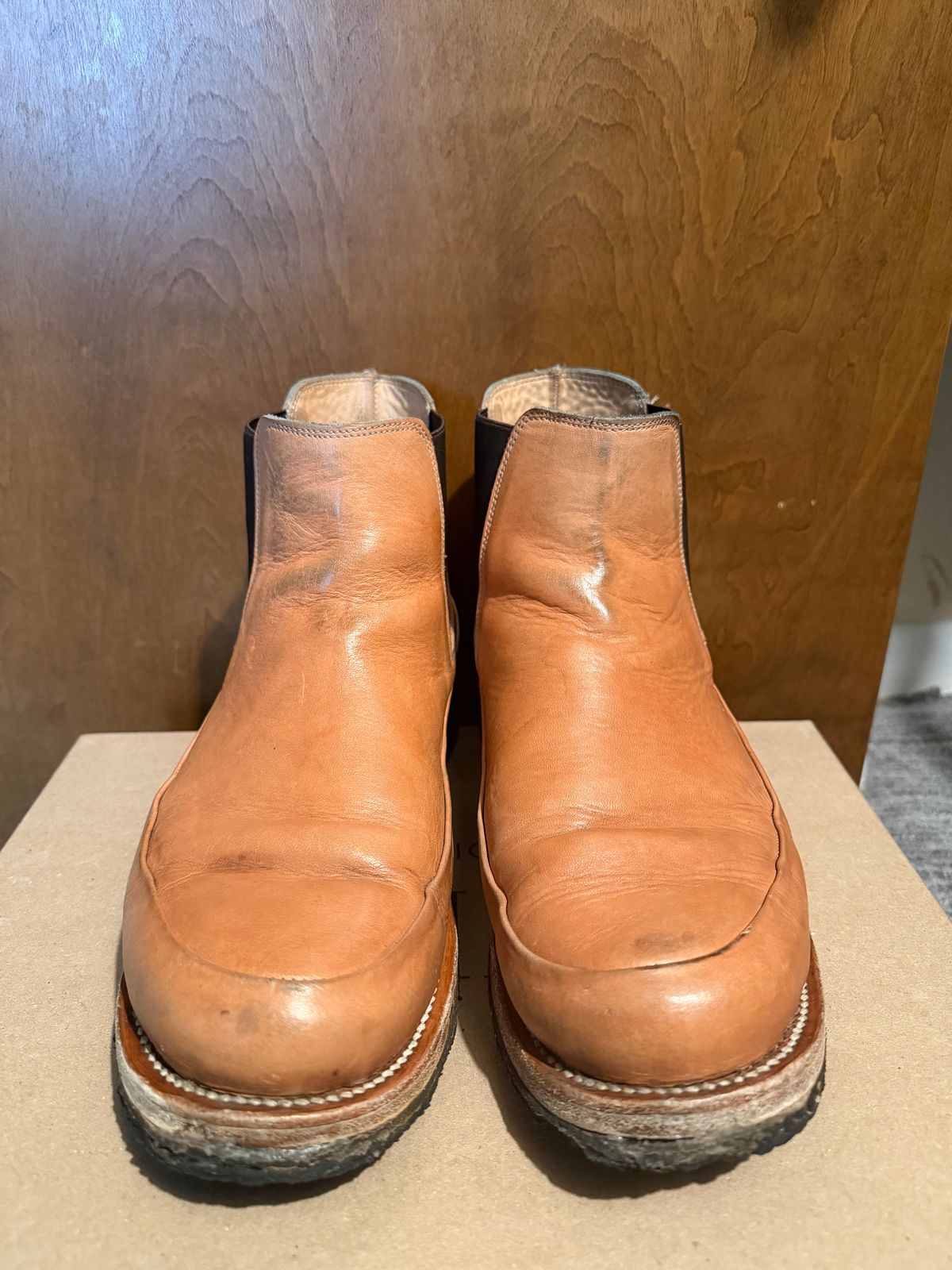 Photo by halfbreed666 on December 1, 2025 of the Project Pandion PE 1.2 in Unknown Natural Veg Tan.