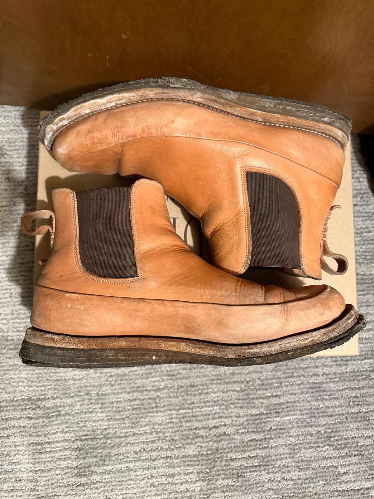 Photo by halfbreed666 on February 6, 2026 of the Project Pandion PE 1.2 in Unknown Natural Veg Tan.