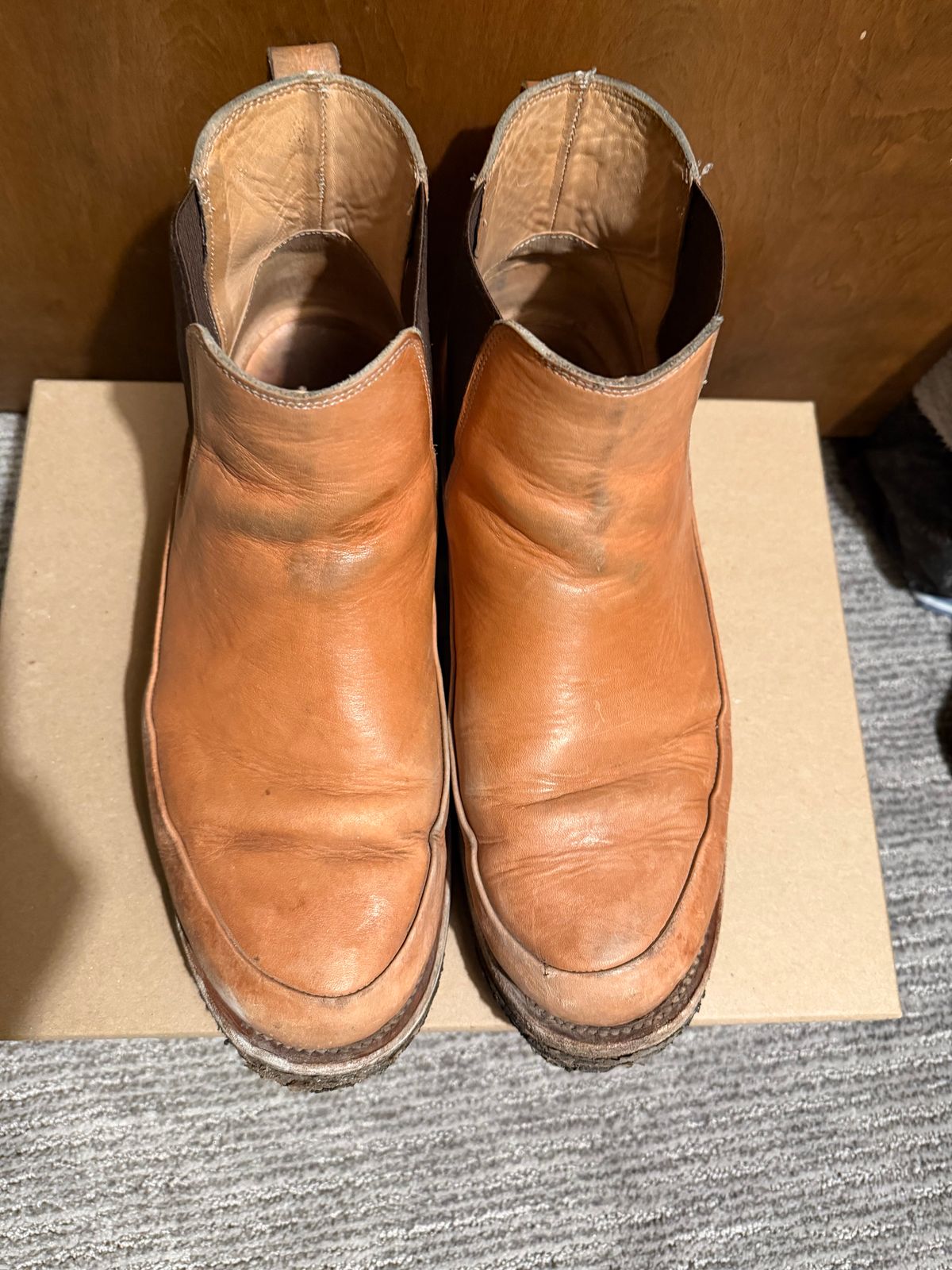 Photo by halfbreed666 on February 6, 2026 of the Project Pandion PE 1.2 in Unknown Natural Veg Tan.