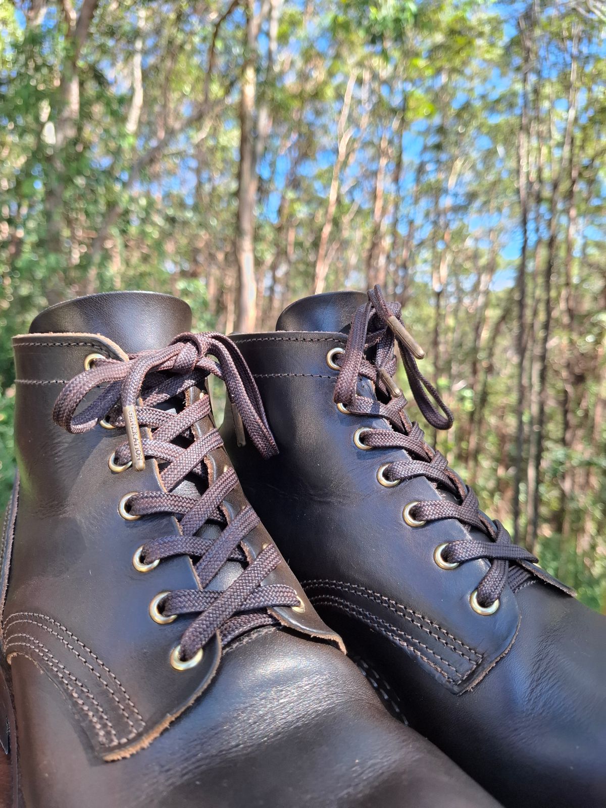 Photo by aman5100XX on November 7, 2025 of the Nicks Ivan in Wickett & Craig Olive Double Stuffed.