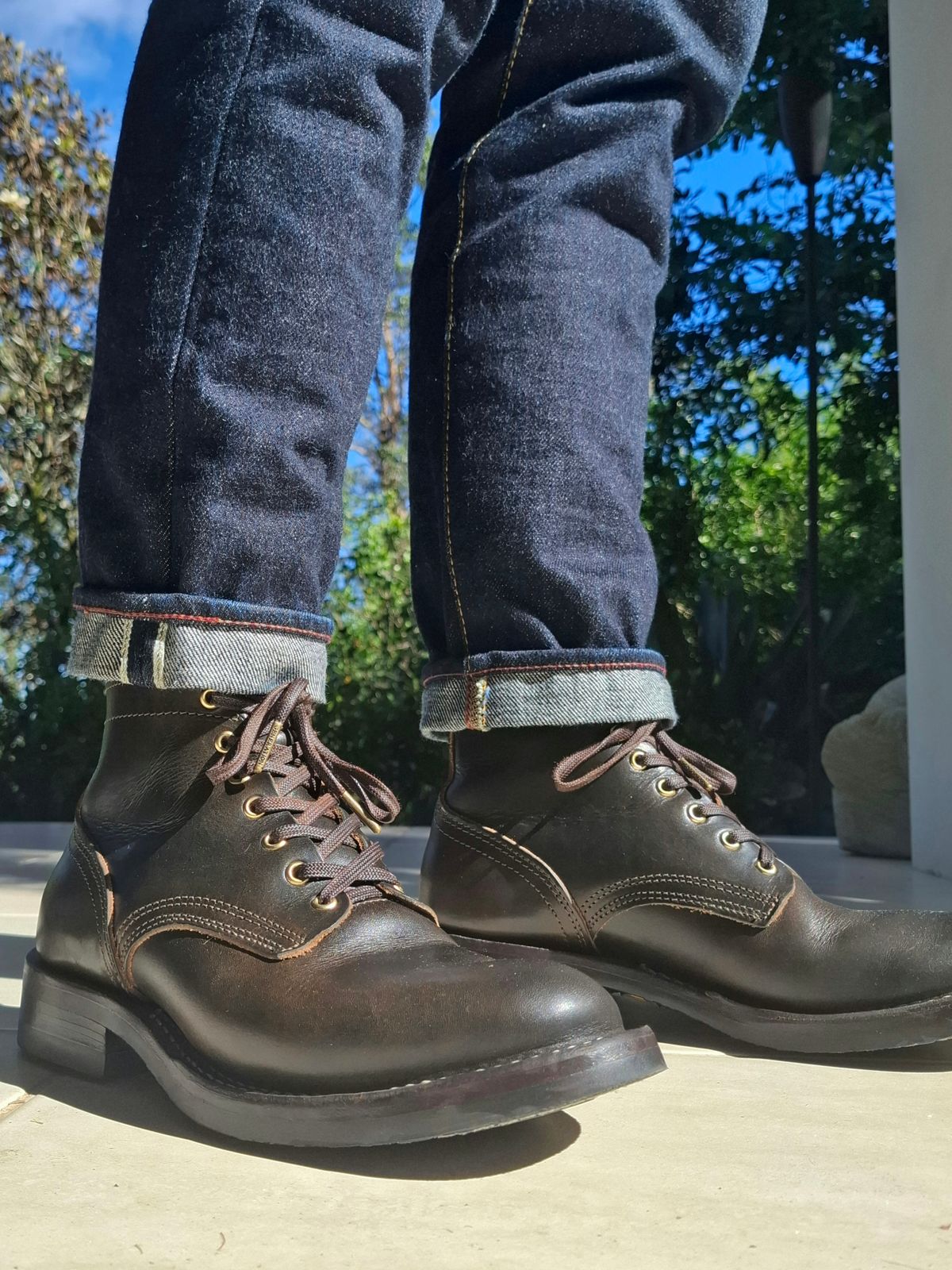 Photo by aman5100XX on November 10, 2025 of the Nicks Ivan in Wickett & Craig Olive Double Stuffed.