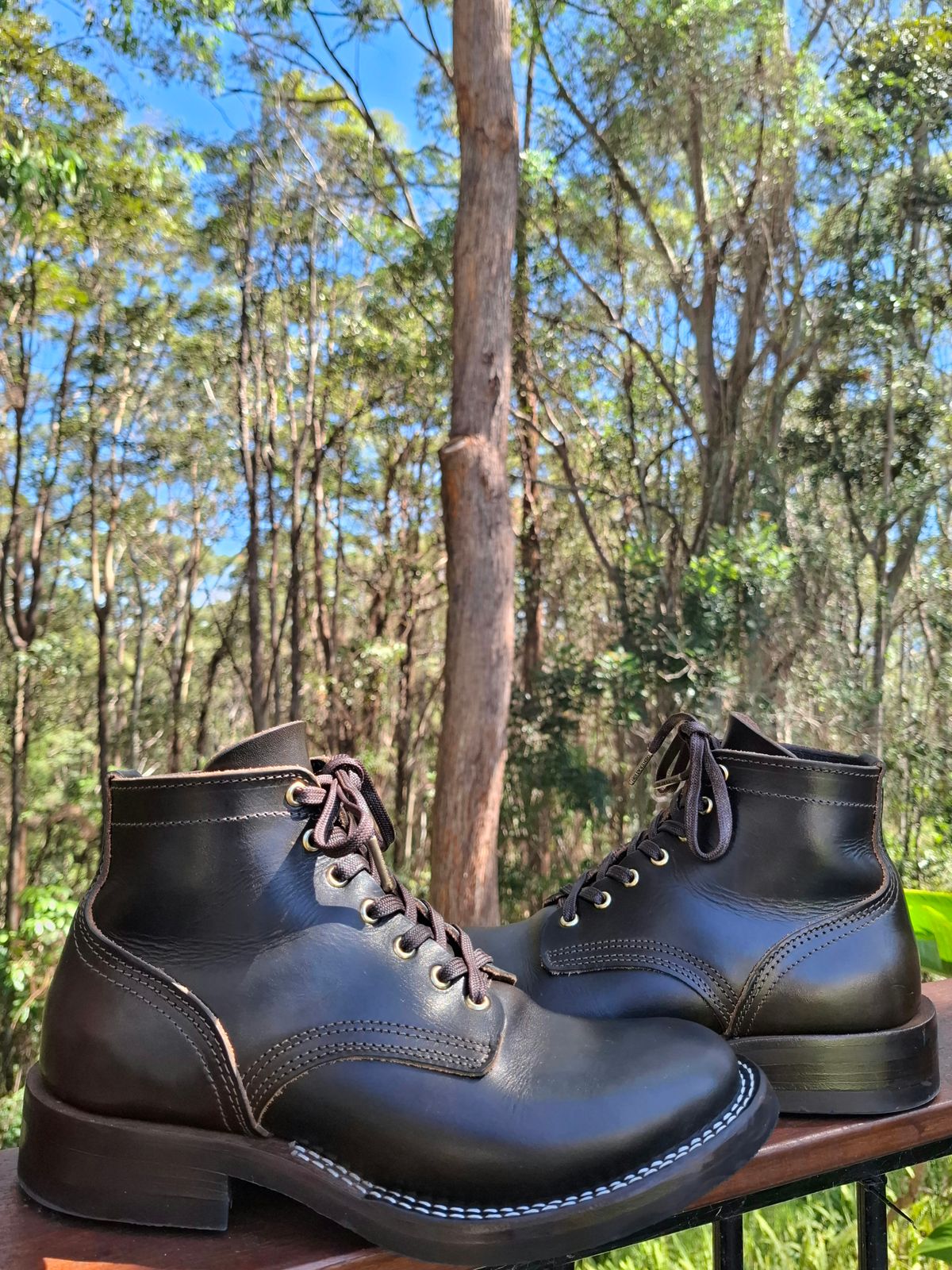 Photo by aman5100XX on November 7, 2025 of the Nicks Ivan in Wickett & Craig Olive Double Stuffed.