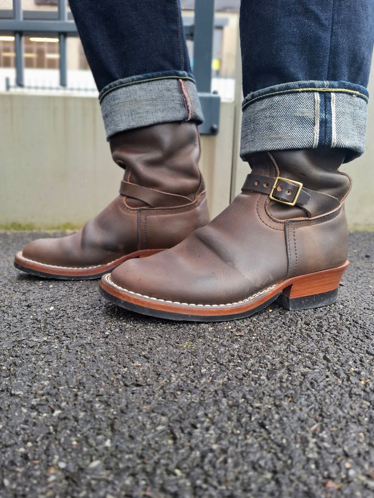 Photo by aman5100XX on January 8, 2026 of the Nicks Pullman in Wickett & Craig Slate Double Stuffed.