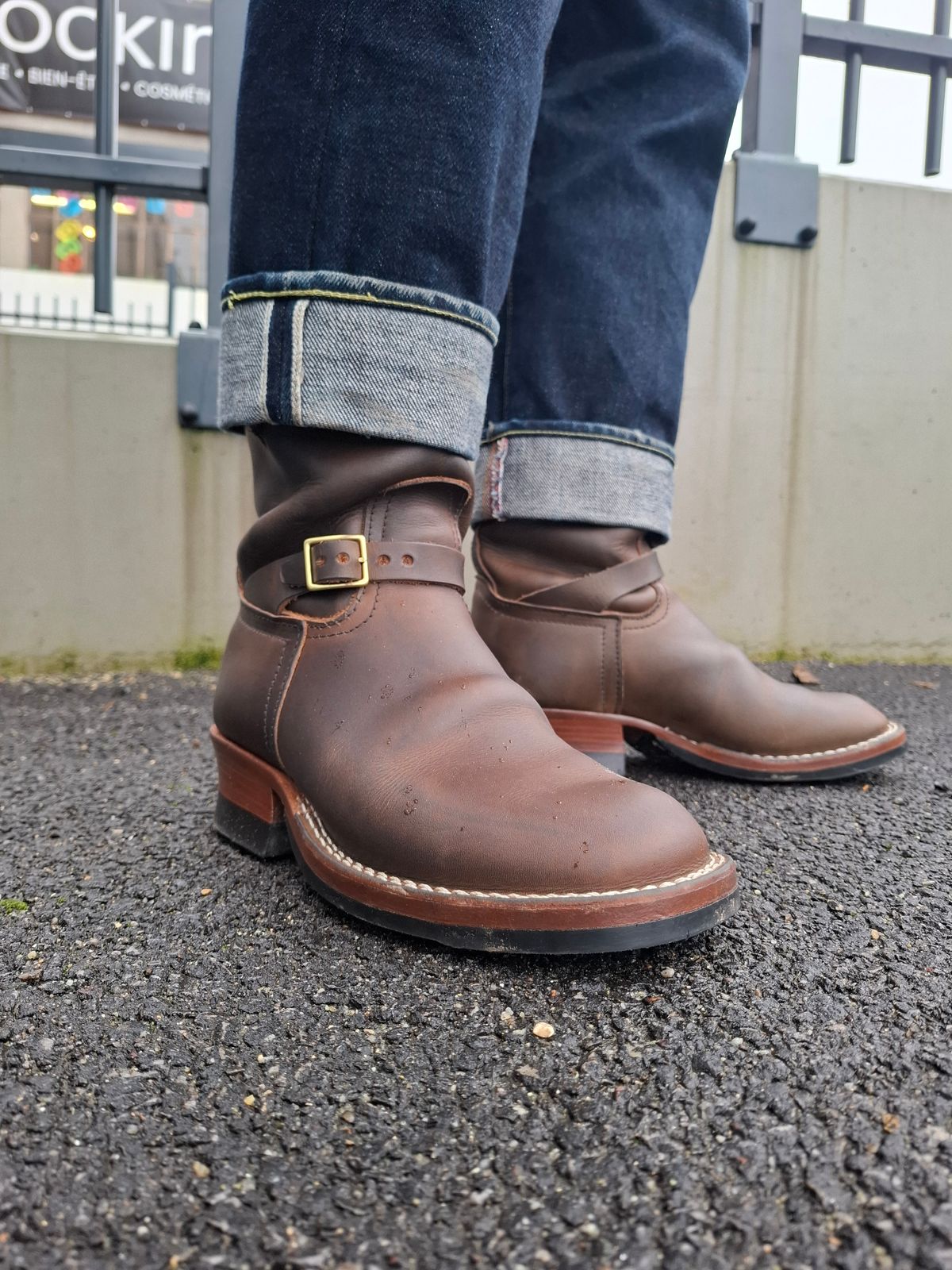 Photo by aman5100XX on January 8, 2026 of the Nicks Pullman in Wickett & Craig Slate Double Stuffed.