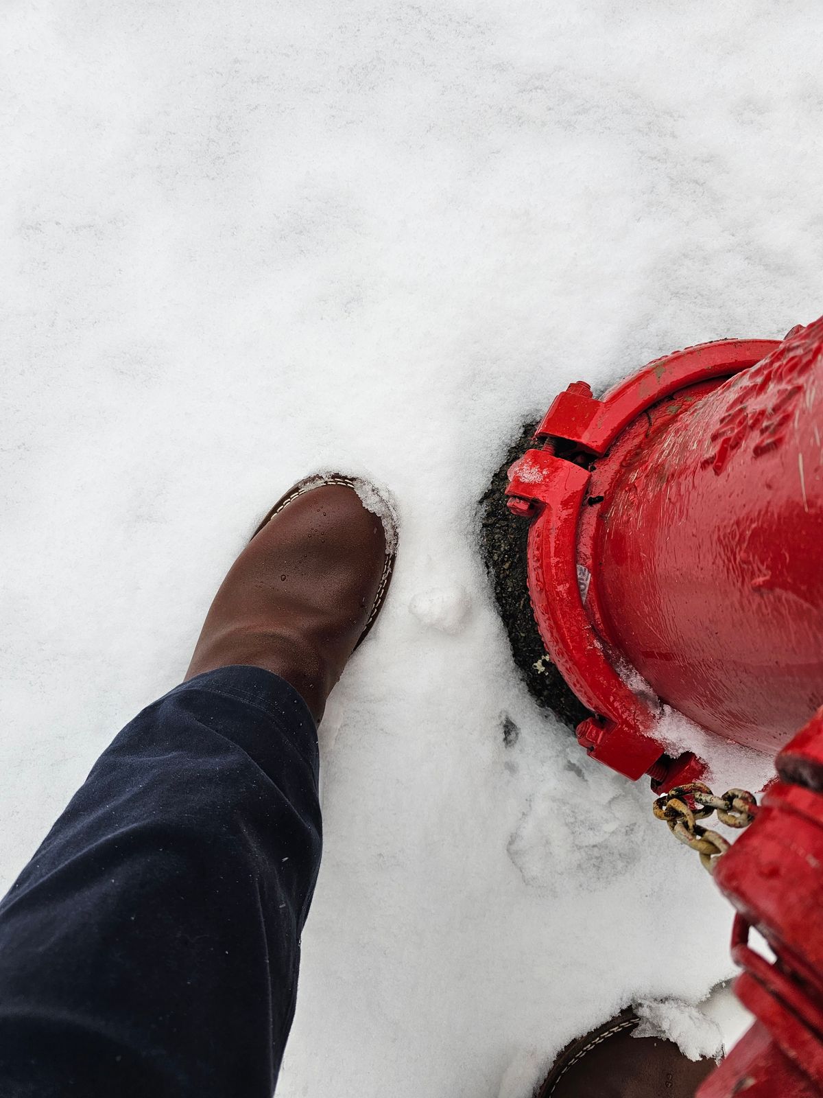 Photo by pbrDoug on December 2, 2025 of the Nicks StationMaster in Horween Ember Waxed Flesh.