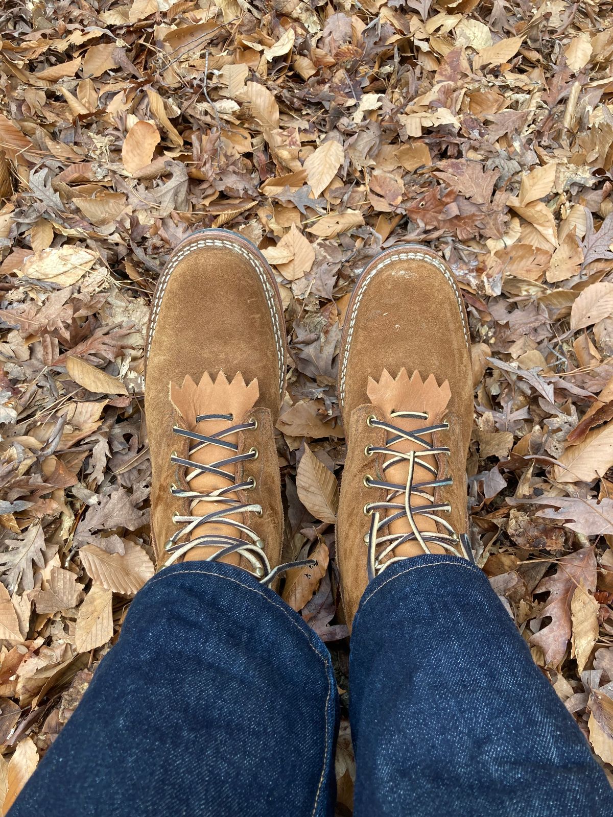 Photo by jeffreymarcell on March 10, 2024 of the Nicks Ranger in Seidel 1964 Brown Roughout.
