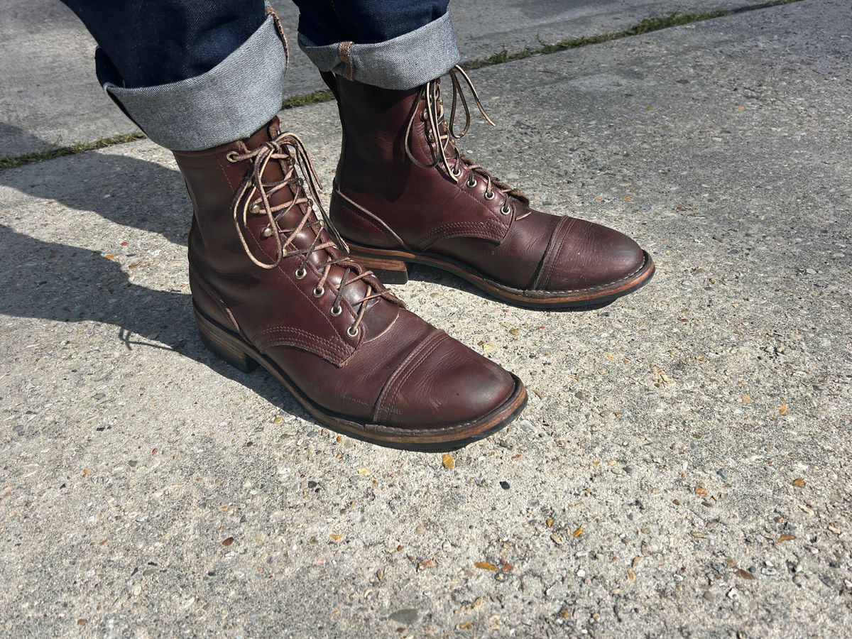 Photo by lost_doublestuffed on March 16, 2026 of the Nicks Parkhust V3 in Shackleton Brown.