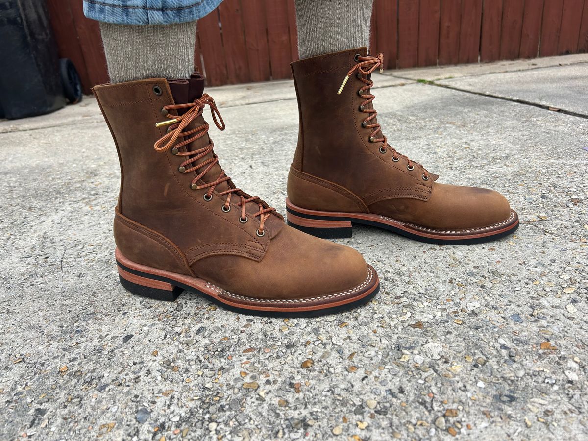 Photo by lost_doublestuffed on February 16, 2026 of the Nicks Officer in Seidel WeatherShield Brown.