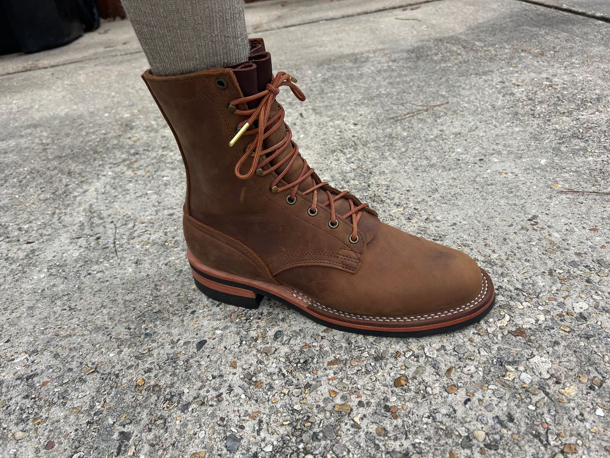 Photo by lost_doublestuffed on February 16, 2026 of the Nicks Officer in Seidel WeatherShield Brown.