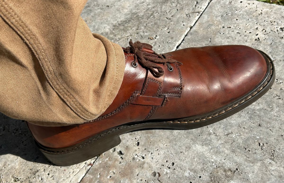 Photo by lost_doublestuffed on December 12, 2025 of the Johnston & Murphy Custom Model in Unknown Leather.