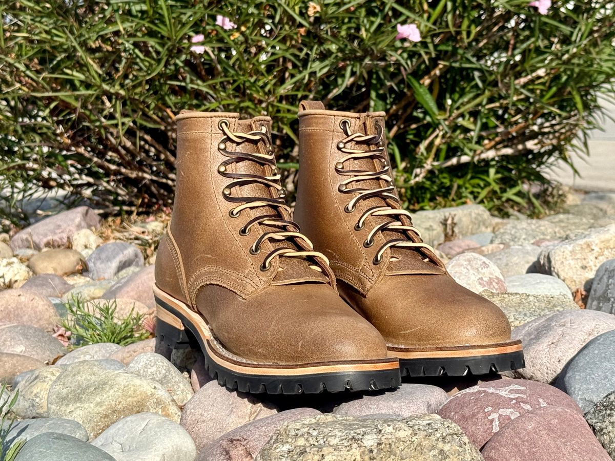 Photo by ER_Stitcher on April 9, 2026 of the Nicks MTO in Rough Shot Tan.