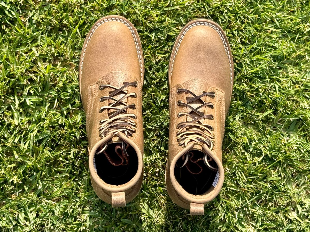 Photo by ER_Stitcher on April 9, 2026 of the Nicks MTO in Rough Shot Tan.