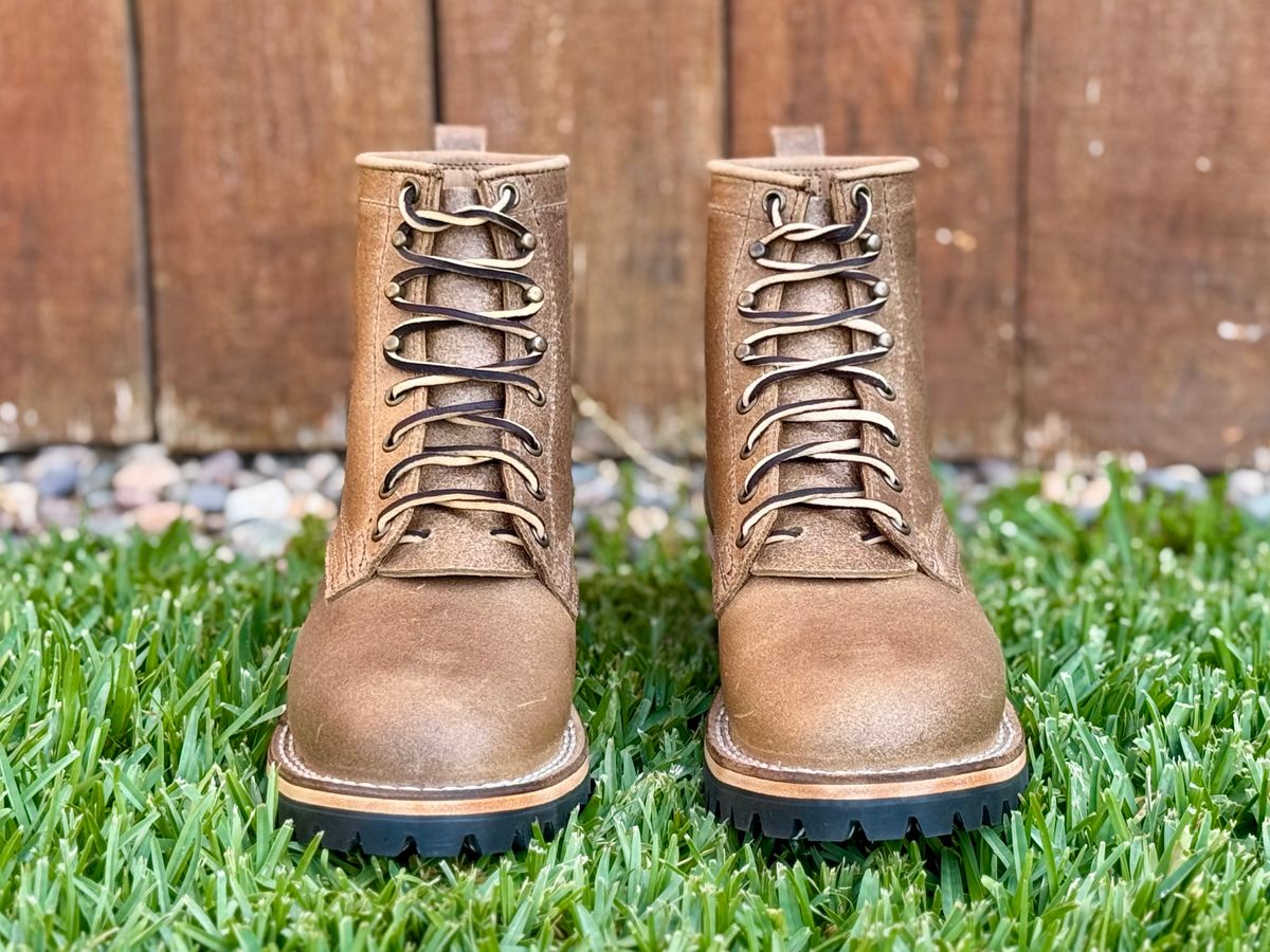 Photo by ER_Stitcher on April 9, 2026 of the Nicks MTO in Rough Shot Tan.