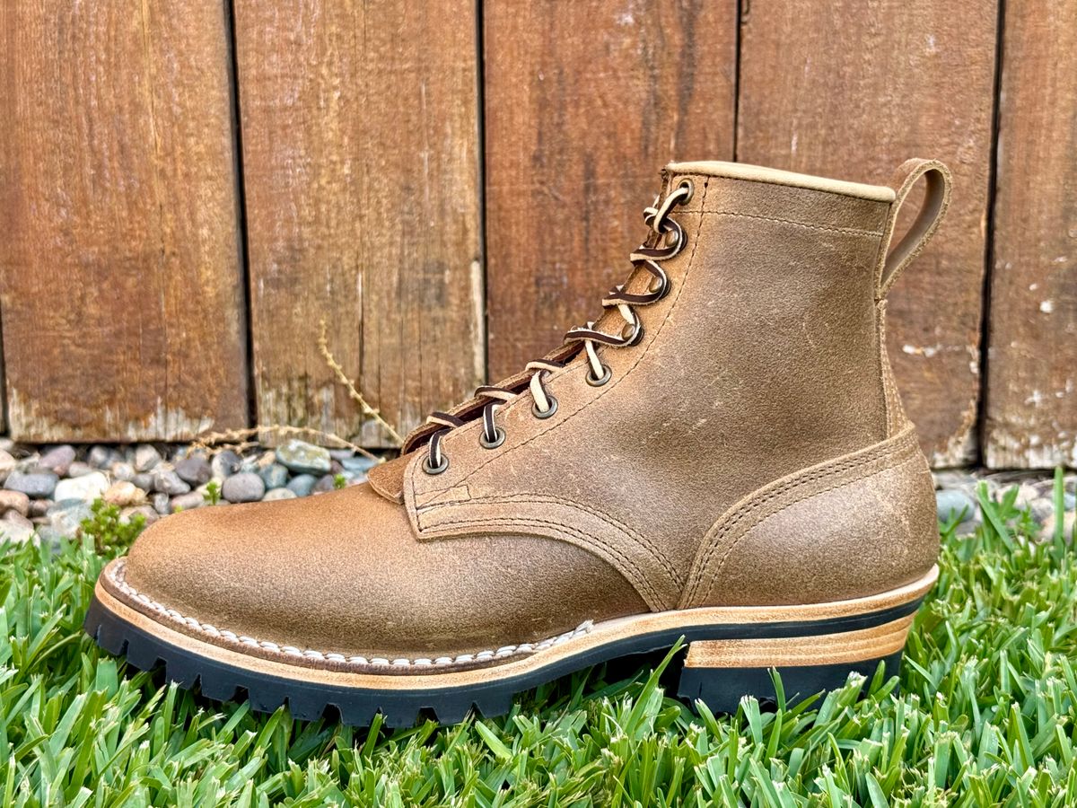 Photo by ER_Stitcher on April 9, 2026 of the Nicks MTO in Rough Shot Tan.