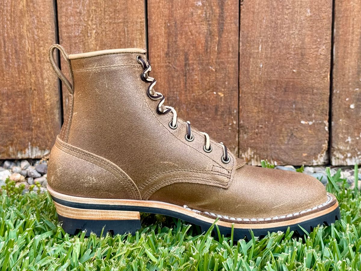 Photo by ER_Stitcher on April 9, 2026 of the Nicks MTO in Rough Shot Tan.