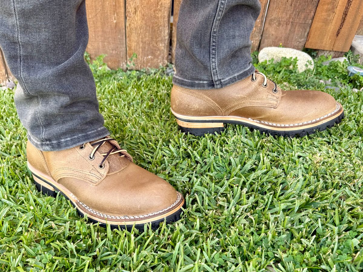 Photo by ER_Stitcher on April 9, 2026 of the Nicks MTO in Rough Shot Tan.