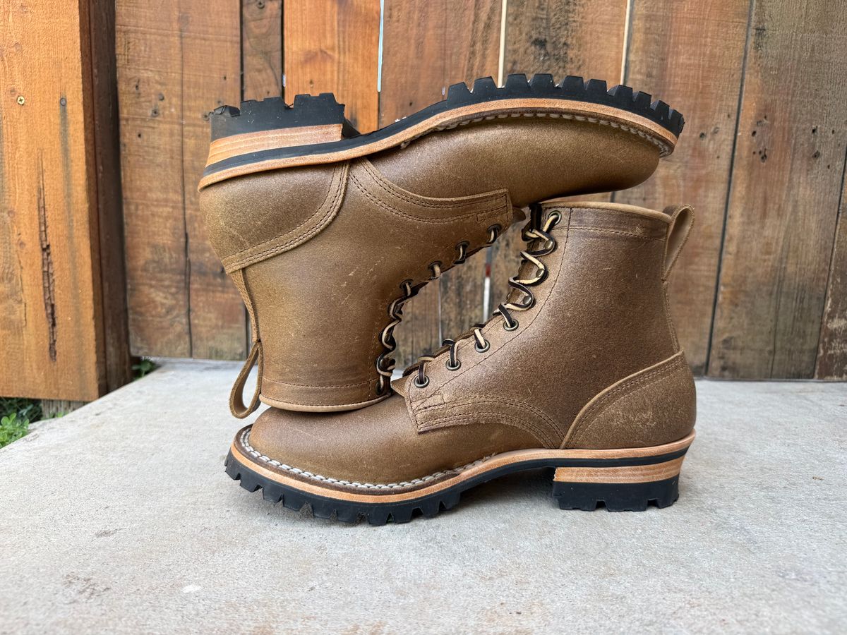 Photo by ER_Stitcher on April 9, 2026 of the Nicks MTO in Rough Shot Tan.